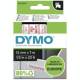 Dymo 45015 Thermal Label - 12 mm Width x 7 m Length - Rectangle - Thermal Transfer - White, Red