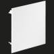 Kaiser 9909.12 Steckdeckel mit Eckbefestigung 130x130 mm