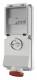 Mennekes 7235 63A5P 6H400V Wanddose DUO IP44