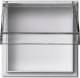 GIRA 040966 Adapterrahmen transparent Klappdeckel TX44 (WG UP) Reinweiß