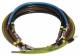 Hager harness set for zeroing Y0LB, 4-pin 25 mm ²
