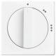 Busch Jaeger 2CKA001710A3651 2542DR/02-84 Abdeckung für 3-St-Drehschalter 2710/1 U future linear sws