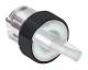 Schneider Electric ZB4BK12137 Schneider light selector switch LED ws 2pcs. 90° toggle short ring sw