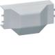 Hager LFF2003587030 T-piece with flush cut, hfr, for LF 20x33 mm, stone grey