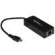 StarTech.com USB-C to Gigabit Network Adapter with Extra USB Port - USB 3.1 Type-C Gen 1 (5 Gbps)