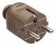 Bachmann 910.470 Schukostecker zentral braun