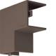 Hager LF2502558014 Flachwinkel hfr zu LF 25x25 mm braun