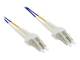 InLine fiber optic duplex cable LC/LC 50/125 OM4 3m