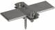 Dehn + Soehne 286139 Our concern ribbon holder Niro , m. Wood screw 5x35mm