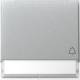 Gira 367365 toggle switch symbol doorbell+BSF TX_44 WG UP color Alu