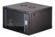 DIGITUS Dynamic 19inch 7U rack wall-mounted network cabinet 385x600x600mm glass door black unassembled 60kg