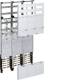 Hager ZL5EN26 Komplettfeld univers Z 6 Zählerplätze BKE-I H=1350 mm 3-feldig