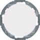 Hager WL4011WG Uni-Drehdimmer mit Zentralstück (R,L,C,LED) UP R.classic