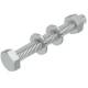 OBO Bettermann 6418253 SKS 10x90 G Sechskantschraube mit Mutter und Scheiben