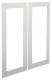 Hager FZ164N Türen univers IP44 1100x550mm mit Sichtfenster