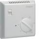 Hager EK003 Raumthermostat elektronisch mit Ein/Aus-Schalter