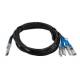 Startech.com QSFP4SFPPC3M