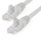 Startech.com N6LPATCH2MGR 2m LSZH CAT6 Ethernet-Kabel 10 Gigabit 100W PoE RJ45 UTP Netzwerk-Patchkabel snagless Grau ETL-geprüft