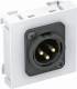OBO Bettermann 6105258 OBO MTG-X3M S RW1 multimedia carrier XLR 3-p connector with screw connection 