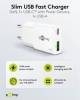 Goobay USB-C™ PD GaN Dual-Schnellladegerät Slim (25 W) we