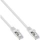 InLine patch cable SF/UTP Cat.5e white 1.5m