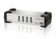 ATEN CS1734B KVM Switch VGA PS/2-USB Audio USB Hub 4 Ports