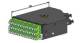 Telegärtner 100022353,H02050A4018 Baugruppenträger HD3 zbh. FanOut-Modul 1HE 18xLC D MM Lime green OM5 → 3xMPO/APC male