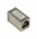 TP-TP coupling, CAT6A, socket, 1:1, 8-pin, RJ45, slim line, Synergy 21