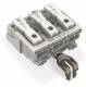 WAGO 294-5253 power connection terminal with PE latching contact 1-PE-N 3p white