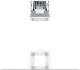 Zumtobel P-INF Q100L LED1300-940 LDO SM WH LED recessed ceiling light 60817950