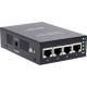 InLine® PoE+ 10Gigabit Injektor Hub 4 Port (4x PoE+), 10Gb/s, Metall, lüfterlos