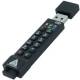 Apricorn USB-Stick Aegis Secure Key 3XN - USB 3.2 Gen 1 - 64 GB - Schwarz