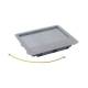 Legrand 088004 Deckel für Gerätebox mit Teppichrand 12/18 Module Edelstahl