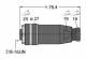 TURCK 6904717 B4151-0 / 9 7/8 Circular Connectors Ko, socket, straight B4151-0 / 9