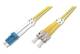 DIGITUS Fiber Optic Patch Cord LC to ST OS2 Singlemode 09/125 Duplex Length 1m