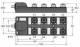 TURCK 6611944 TB 8M12-4-2 / ??TXL passive actuator /, M12 x 1 8-TB 8M12-4-2 / ??TXL