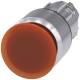 Siemens 3SU10511AA000AA0 3SU1051-1AA00-0AA0 illuminated pushbutton 22 mm round light green amber 30 mm recessed