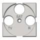 Legrand HC4207 BTicino central plate TV/FM/SAT A