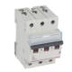 Legrand 403398 TX3 Leitungsschutzschalter B-Charakteristik, 6A, 3p, 6kA, 400VAC, 3TE