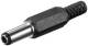 Goobay 11123 DC plug with kink protection - hole 2.5 x 5.5 mm