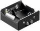 Goobay 11452 Battery holder, 2x mono '' D '' - with snap terminal
