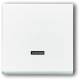 Busch Jaeger 2CKA006599A2834 Busch-Jaeger operating element 6543-84-101, davos / studio white f memory dimmer future