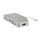 StarTech.com Aluminum Travel A/V Adapter: 4-in-1 USB-C to VGA, DVI, HDMI or Mini DisplayPort