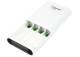 ALLNET Powerbank 18650 3.7V 3-pack white ALL-PB104