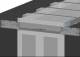 Vertiv (Knürr) SmartAisle™ Schiebetür,zbh. mechanische Schließung - RAL 7021
