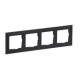 Legrand 765474 SEANO 4-fach Rahmen Anthrazit lackiert