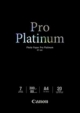 Canon Pro Platinum 2768B016 Photo Paper - A4 - 210 mm x 297 mm - 300 g/m² Grammage