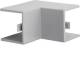 Hager LF2502547035 Inneneck schnitt-kaschierend hfr zu LF 25x25 mm lichtgrau 