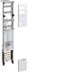 Hager ZH5PZ10PNT complete field universZ 1350x250 mm 3-P.1ZP 10 mm² with disconnect function