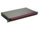 Equip 337314 LWL-Spleißkasten 24-Port SC-Duplex OM4 1U komplett schwarz